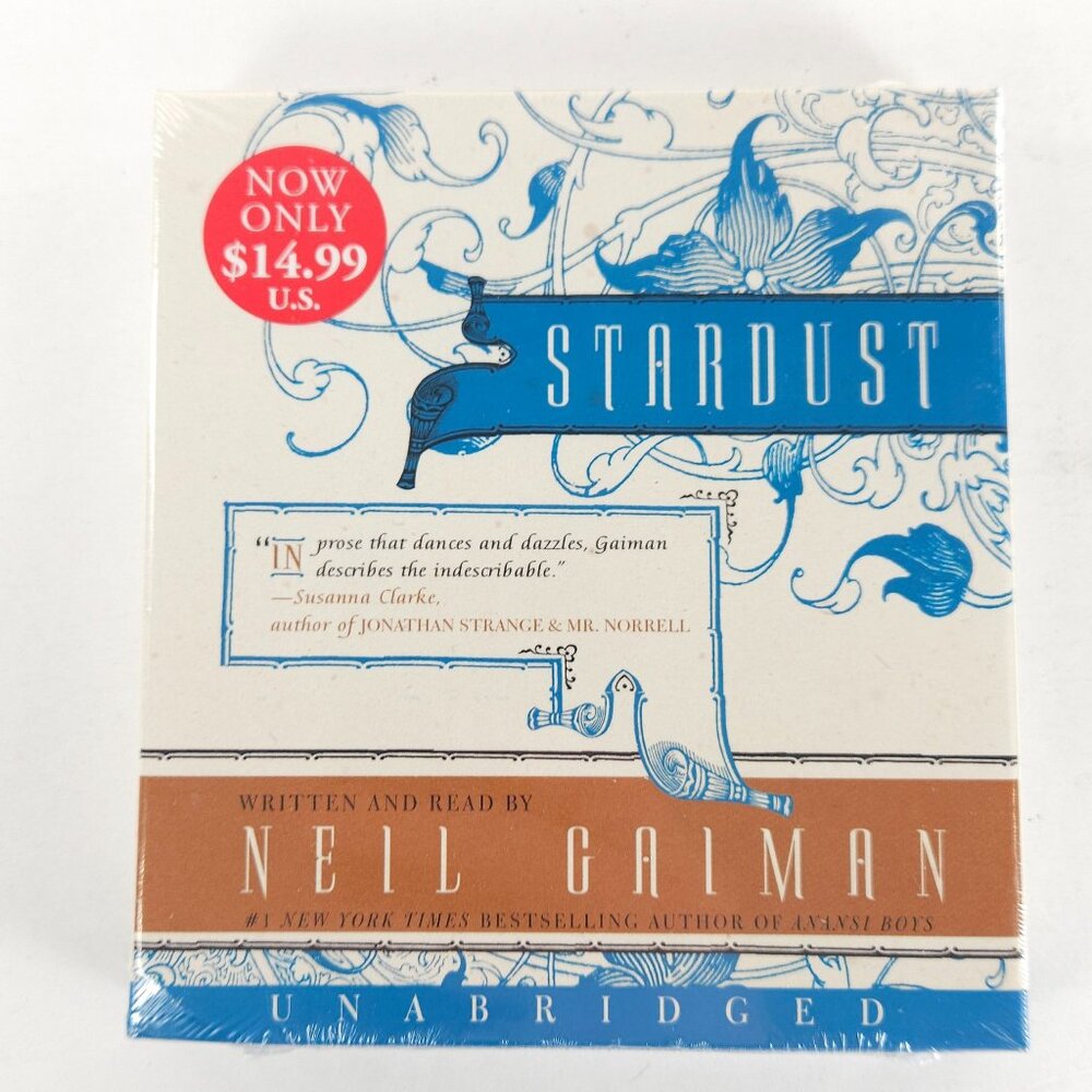 Stardust by Neil Gaiman 2006 unabridged CD audiobook 5CDs - New, Sealed
